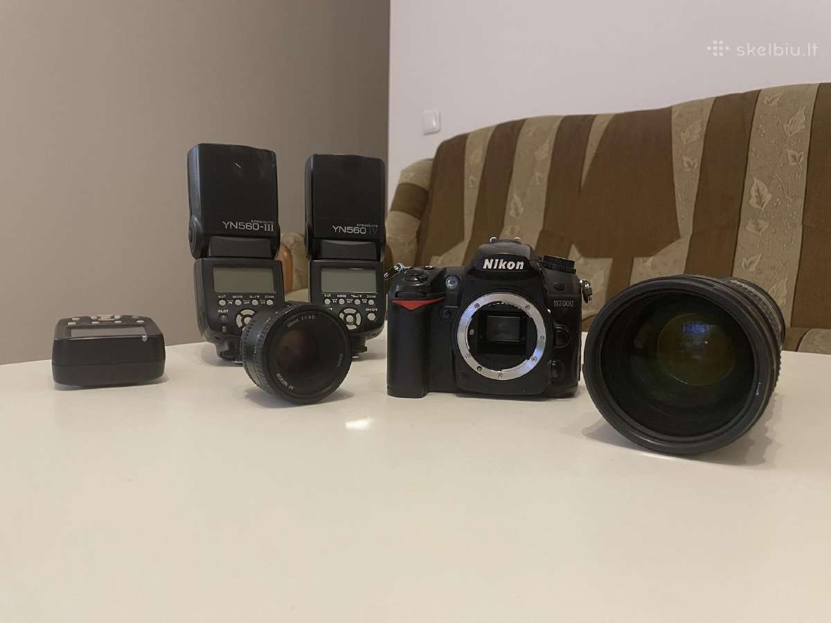 Nikon D7000 su 2 objektyvais - nuotraukos Nr. 2