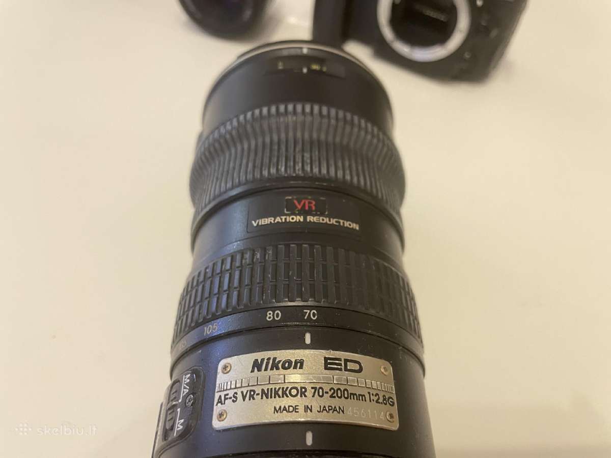 Nikon D7000 su 2 objektyvais - nuotraukos Nr. 3