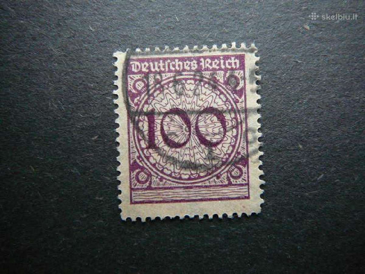 Standartai Vokietija 1923 vkt343a