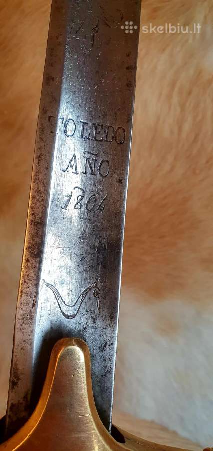 Toledo kardas 1804m - nuotraukos Nr. 5