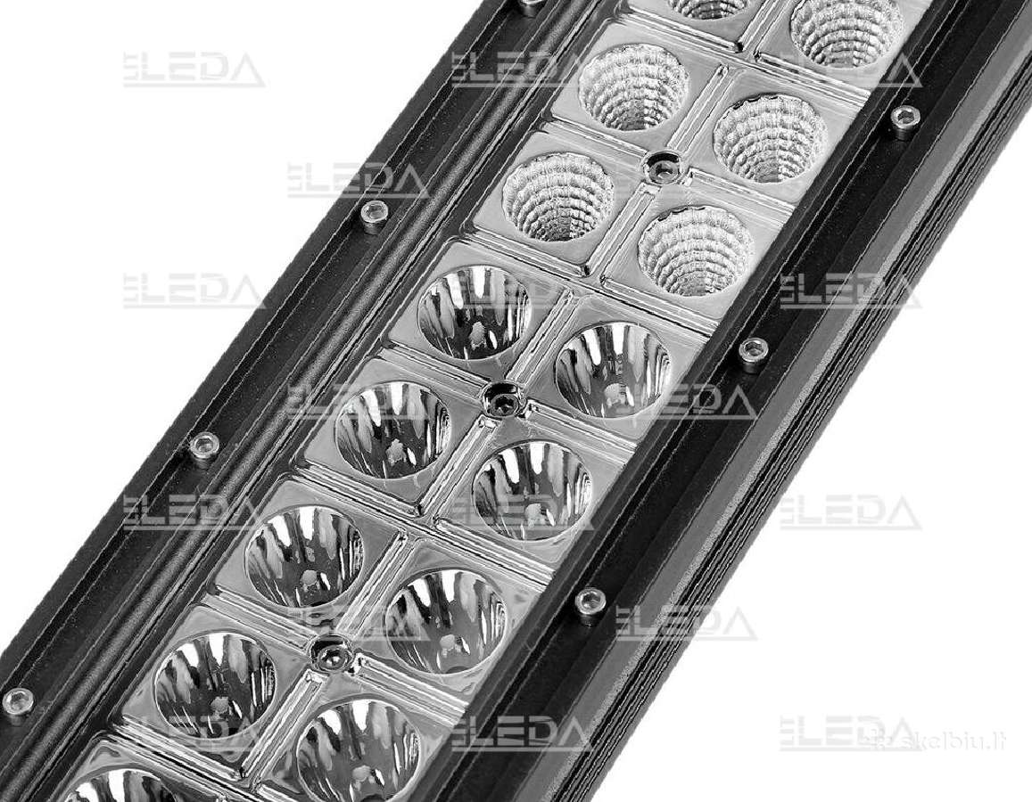 LED Bar lenktas žibintas, 120w (l=62,5 cm/combo) - nuotraukos Nr. 4