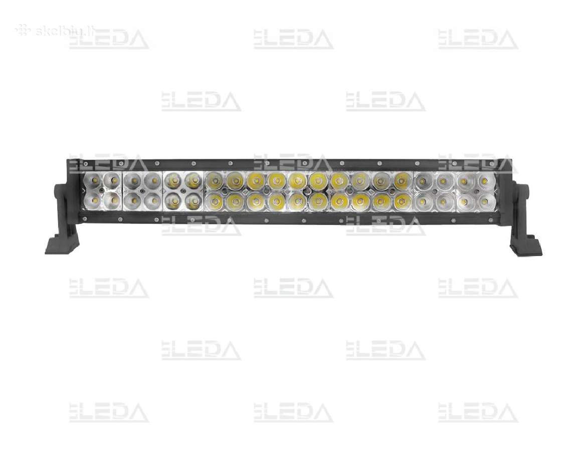 LED Bar lenktas žibintas, 120w (l=62,5 cm/combo) - nuotraukos Nr. 3