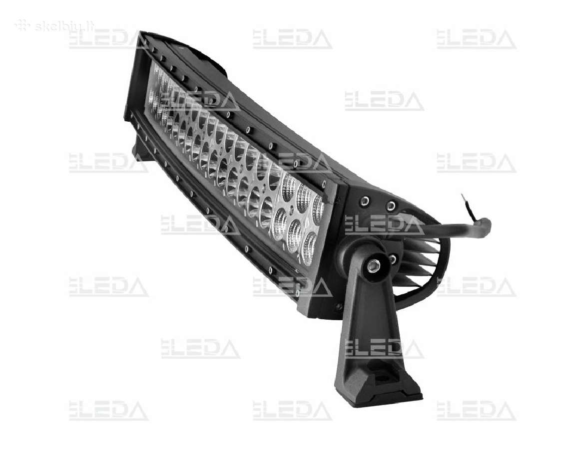 LED Bar lenktas žibintas, 120w (l=62,5 cm/combo) - nuotraukos Nr. 2