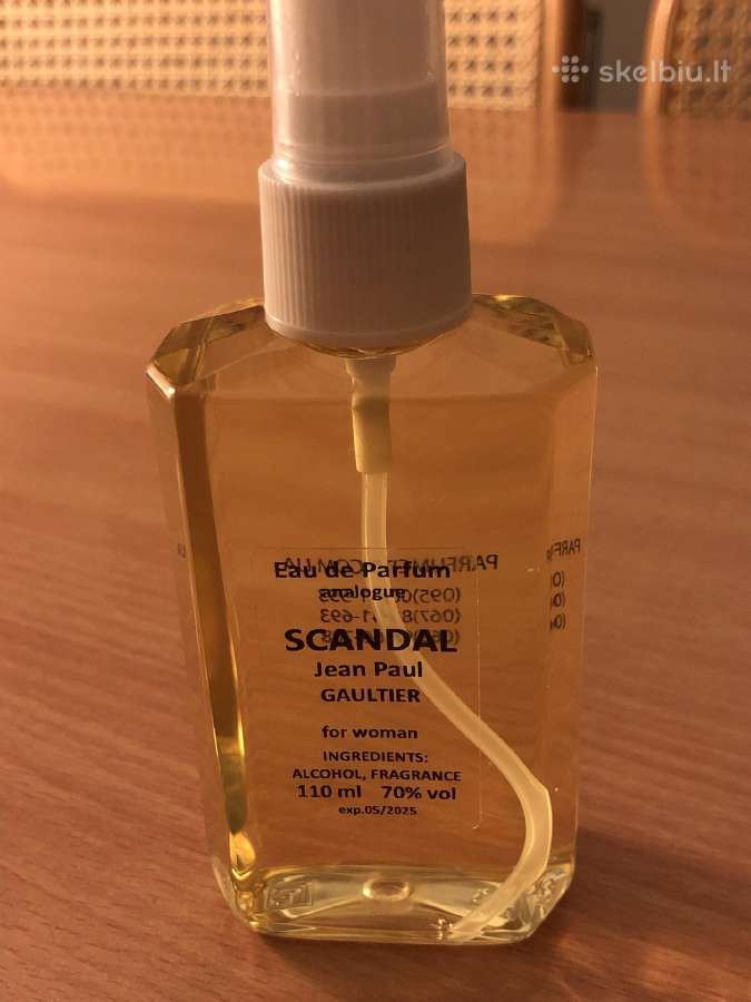 Tualetinis vanduo "Scandal" analogue