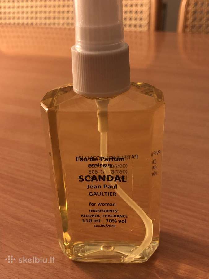 Tualetinis vanduo "Scandal" analogue - nuotraukos Nr. 2