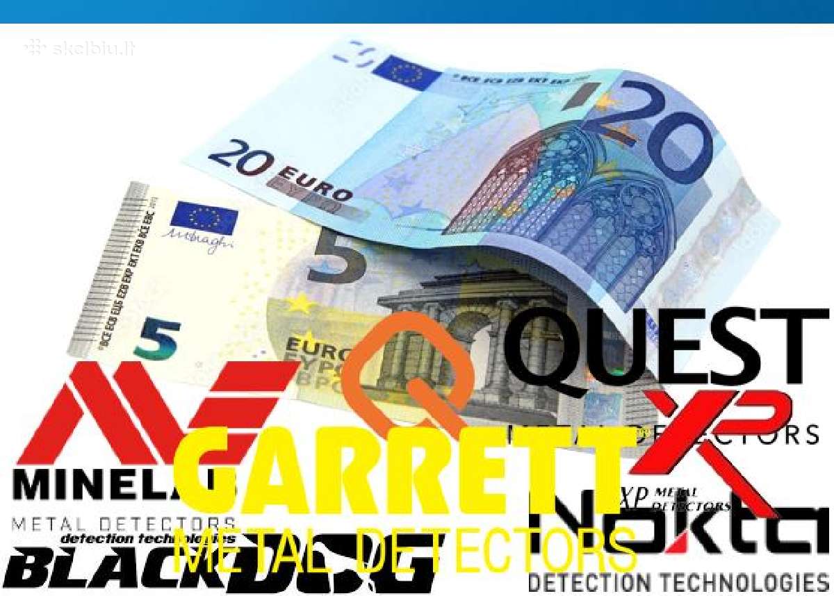 Metalo detektoriai. Kokybiški iš JAV ir Europos - nuotraukos Nr. 6