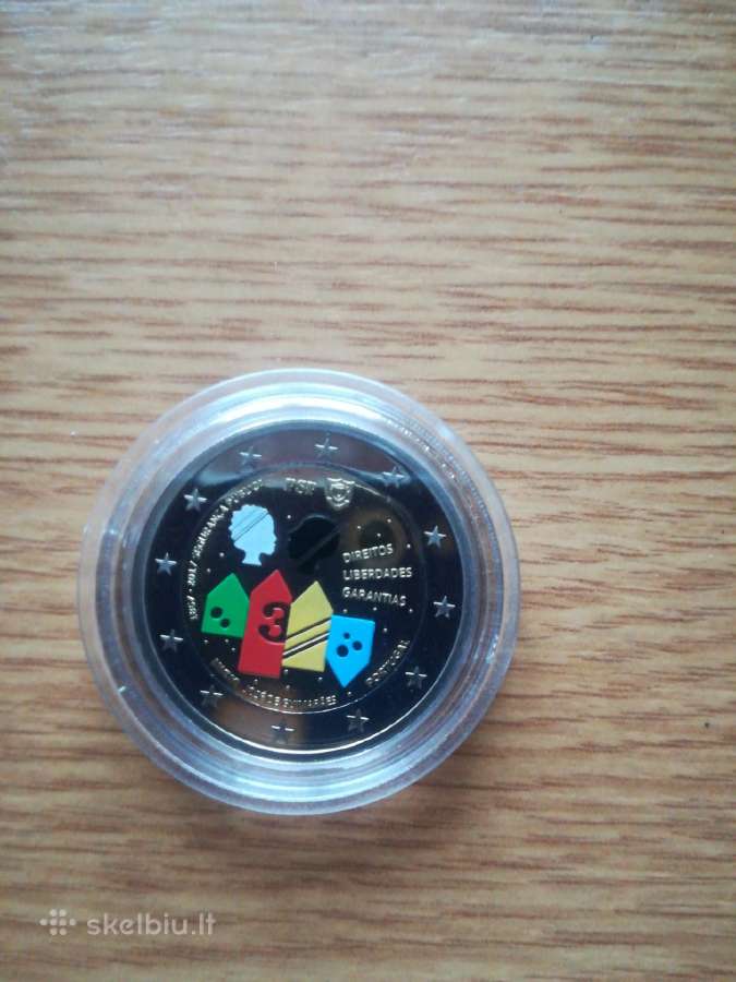 Portugalija 2017m proof. Spalvota! Originalas!