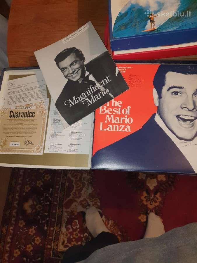 Klasika. Plokštelių kolekcija Mario Lanza