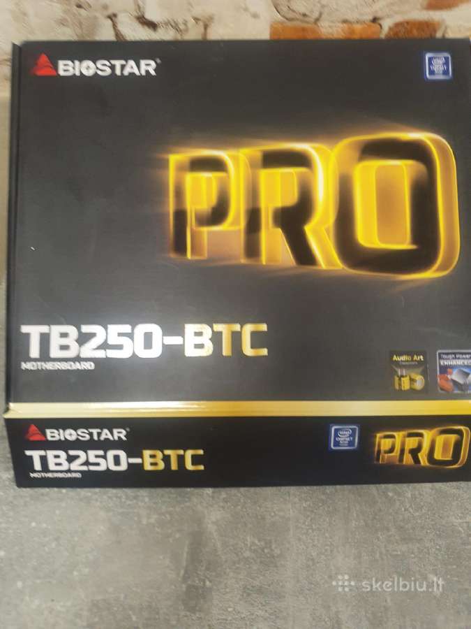 Motinine plokste Biostar TB-250-btc Kaina 90eur.