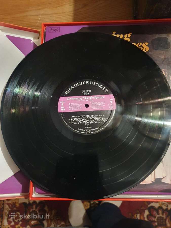 Opera. Praeito amžiaus vinilinės plokštelės - nuotraukos Nr. 4