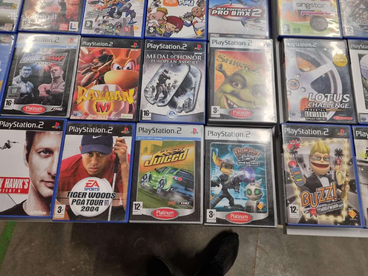 Ps2 zaidimai Skelbiu.lt