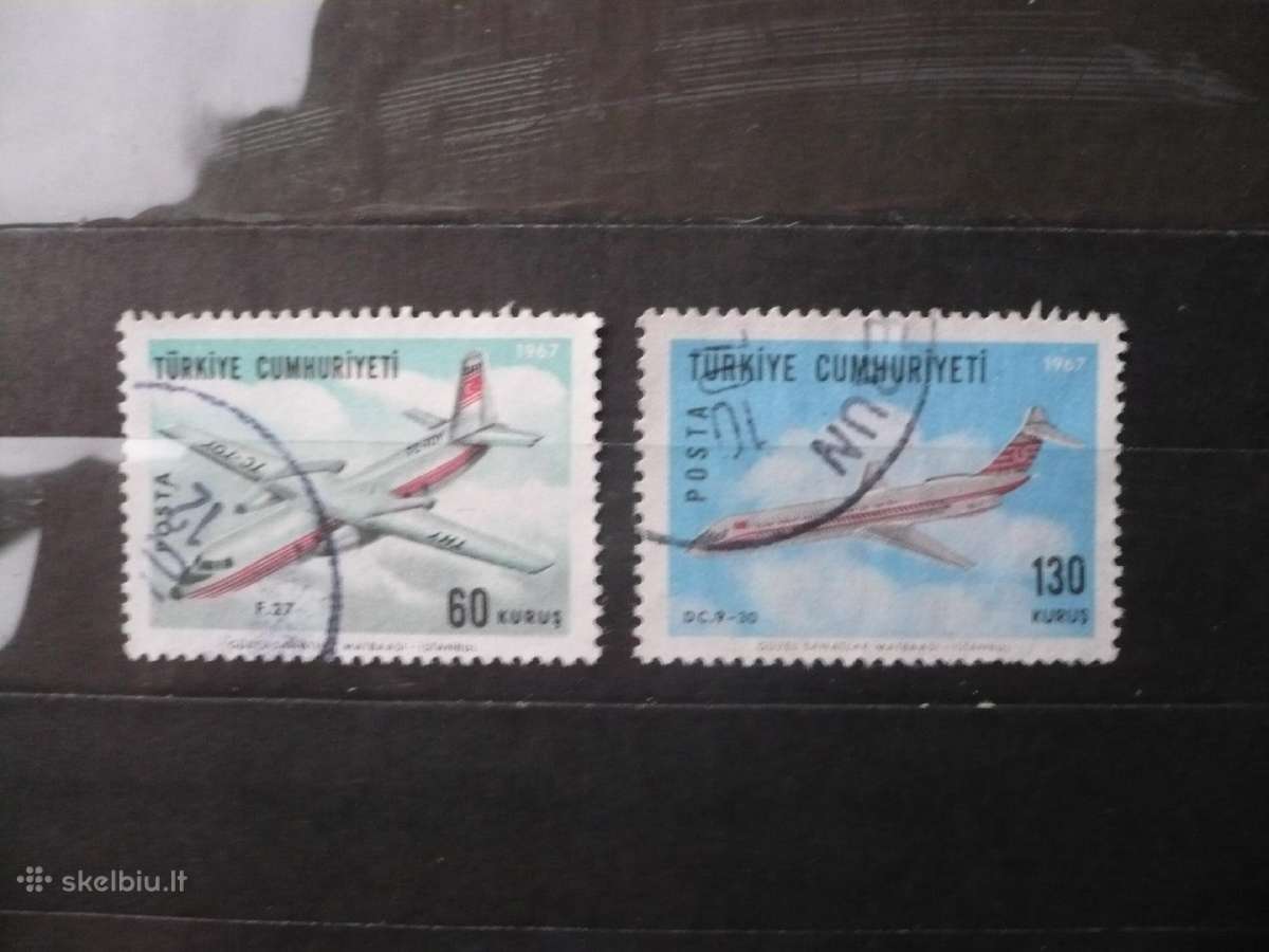 1967 m. aviapaštas – lėktuvas