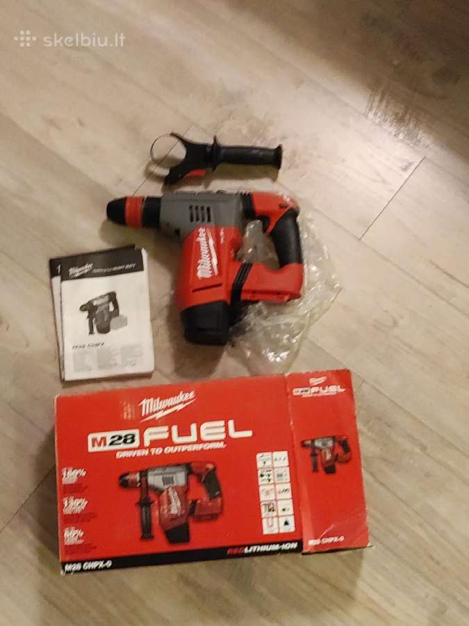 Milwaukee 28v Perforatorius - nuotraukos Nr. 5