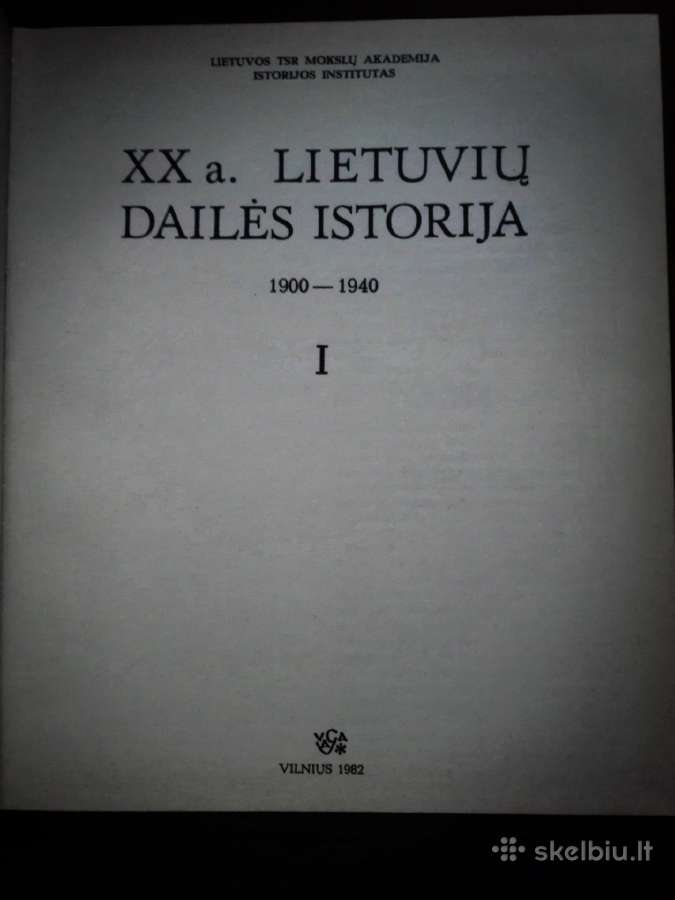 207. XX a. Lietuvių Dailės Istorija 1900 -1940 - nuotraukos Nr. 3