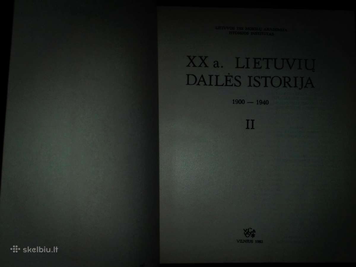 207. XX a. Lietuvių Dailės Istorija 1900 -1940 - nuotraukos Nr. 7