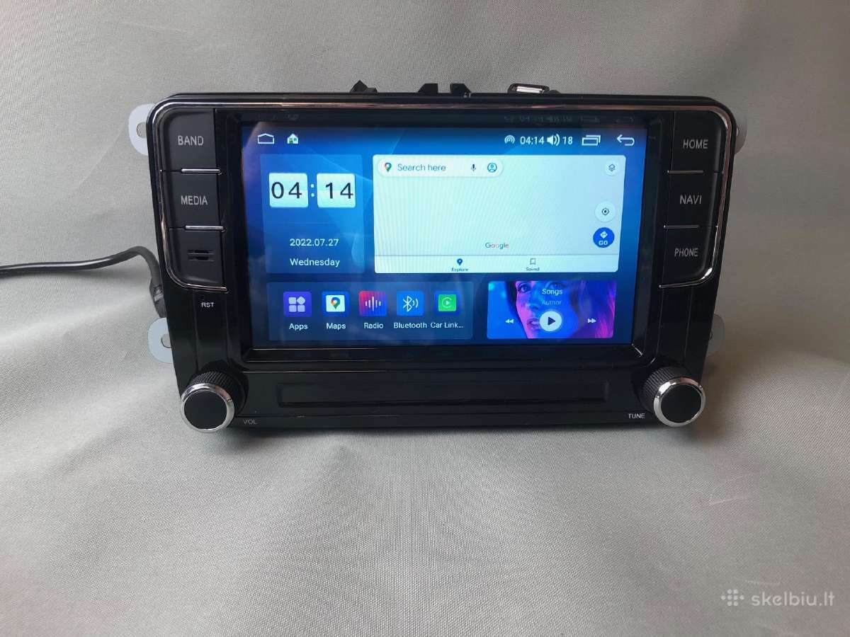 VW 7colių ekranas android 13 multimedija carplay - nuotraukos Nr. 4