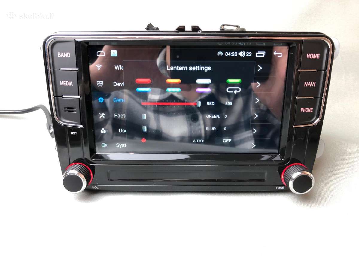 VW 7colių ekranas android 13 multimedija carplay - nuotraukos Nr. 11