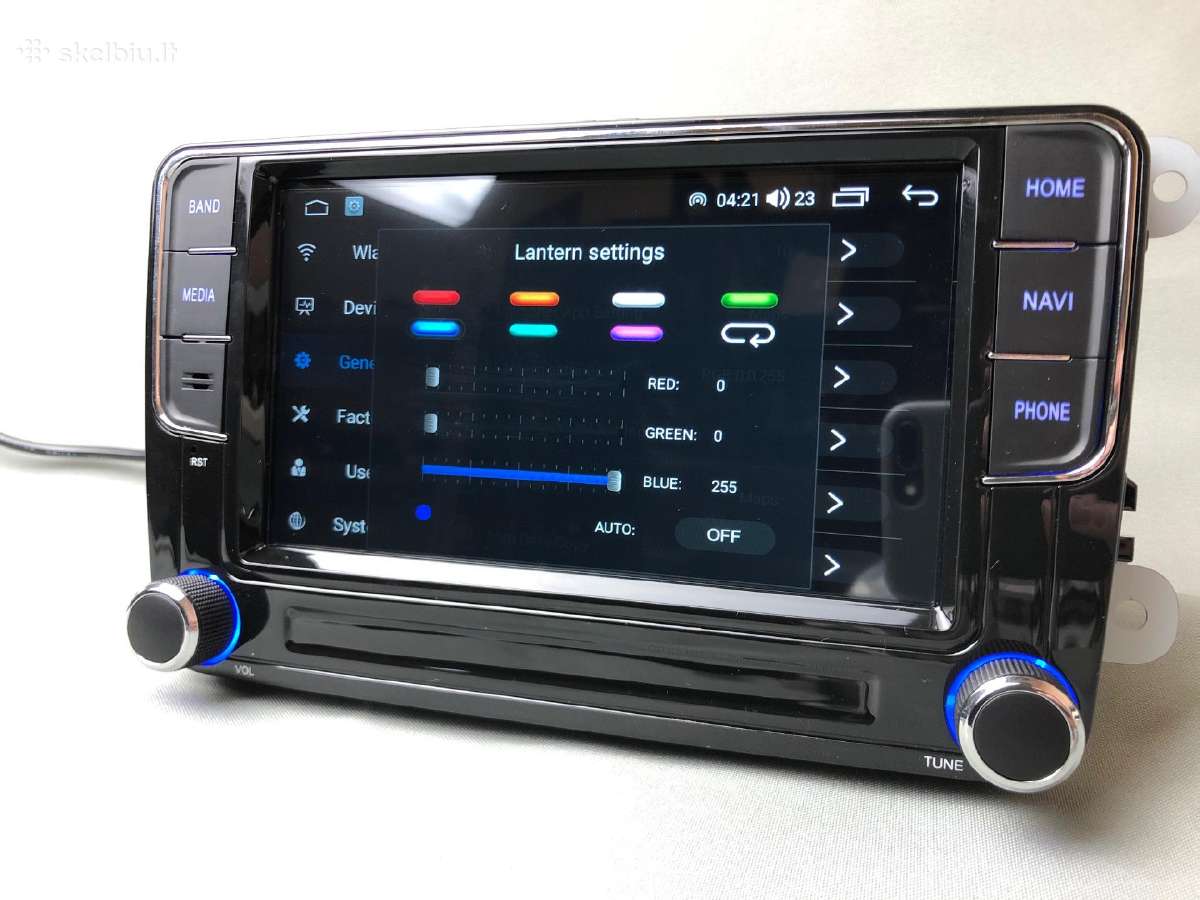 VW 7colių ekranas android 13 multimedija carplay - nuotraukos Nr. 13