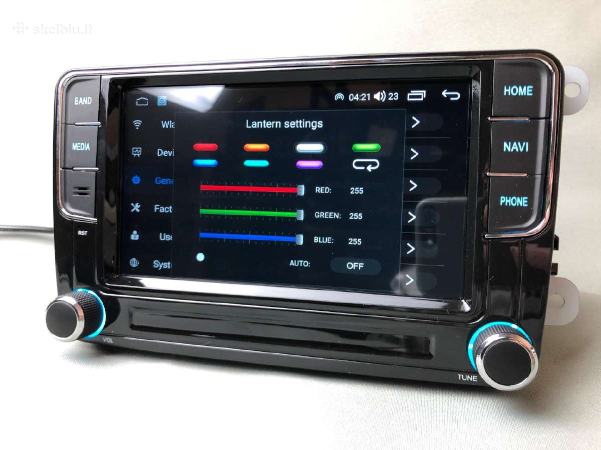 VW 7colių ekranas android 13 multimedija carplay - nuotraukos Nr. 14