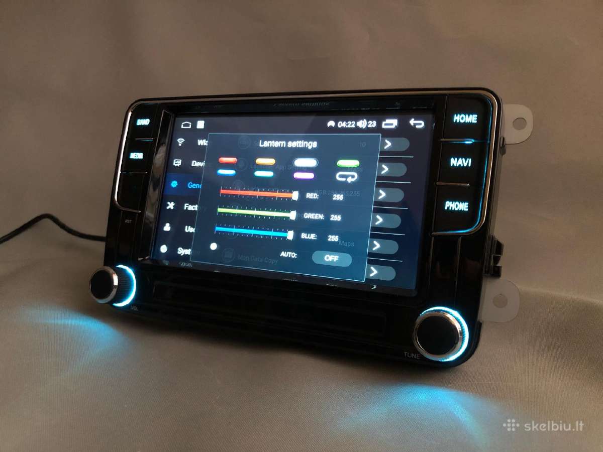 VW 7colių ekranas android 13 multimedija carplay - nuotraukos Nr. 15