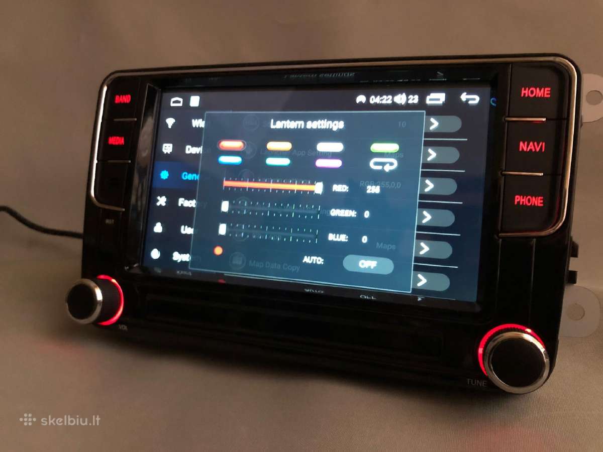 VW 7colių ekranas android 13 multimedija carplay - nuotraukos Nr. 16