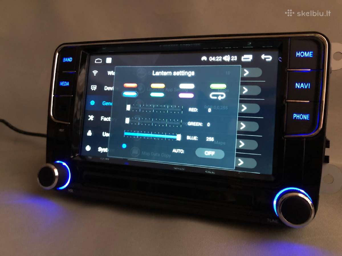 VW 7colių ekranas android 13 multimedija carplay - nuotraukos Nr. 18