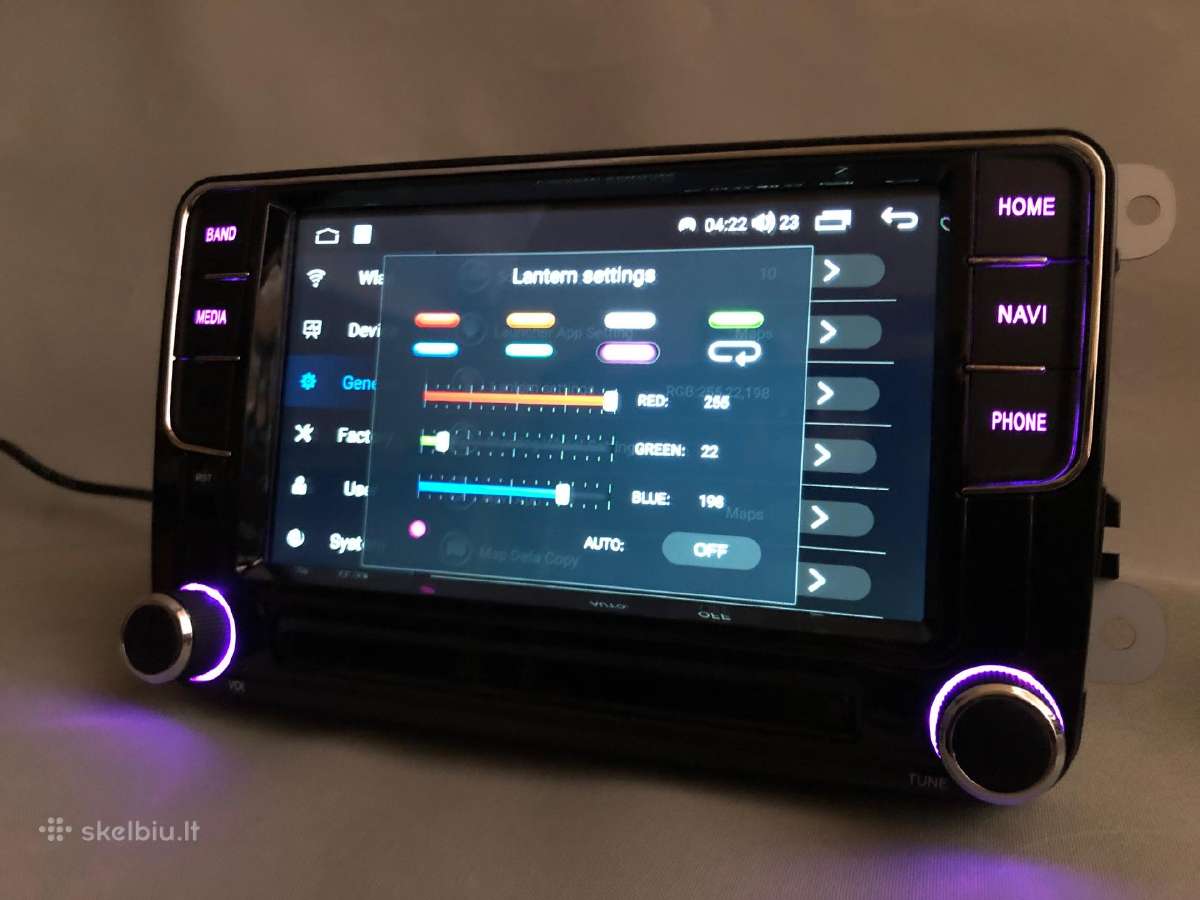 VW 7colių ekranas android 13 multimedija carplay - nuotraukos Nr. 19