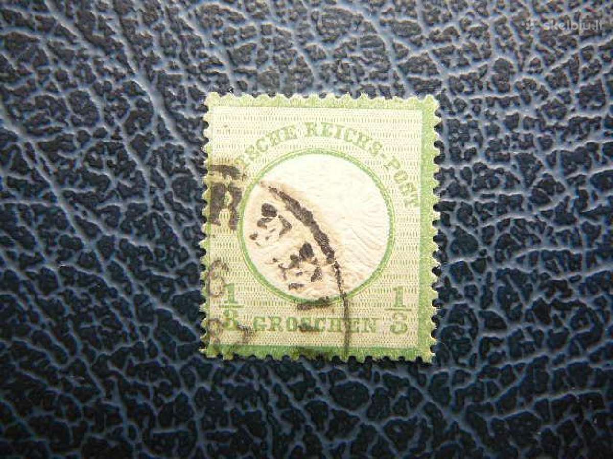 Standartai Vokietija 1872 1/3gr vkt17a