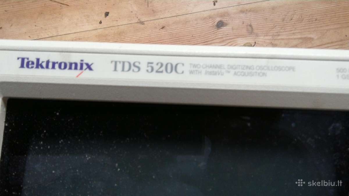 Tektronix Tds 520c osciloskopas - nuotraukos Nr. 2