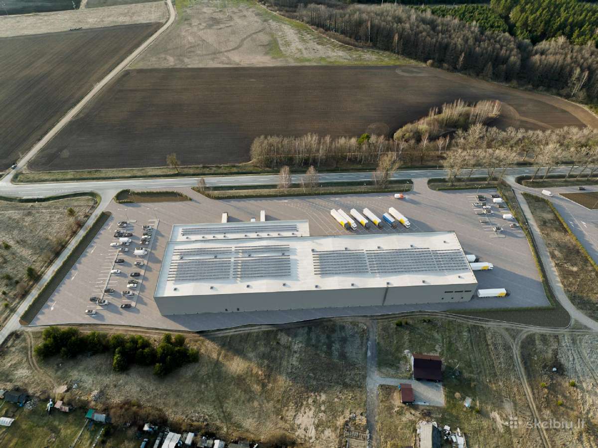Komercinės paskirties sklypas prie A6 kelio