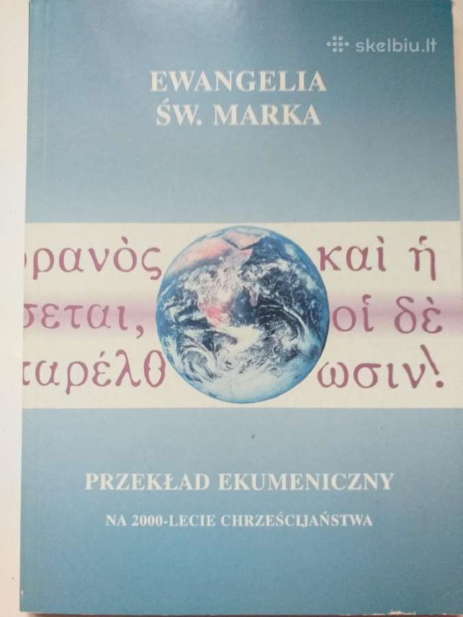 Evangelija pagal Morkų. Ekumen. vertimas lenkų k.