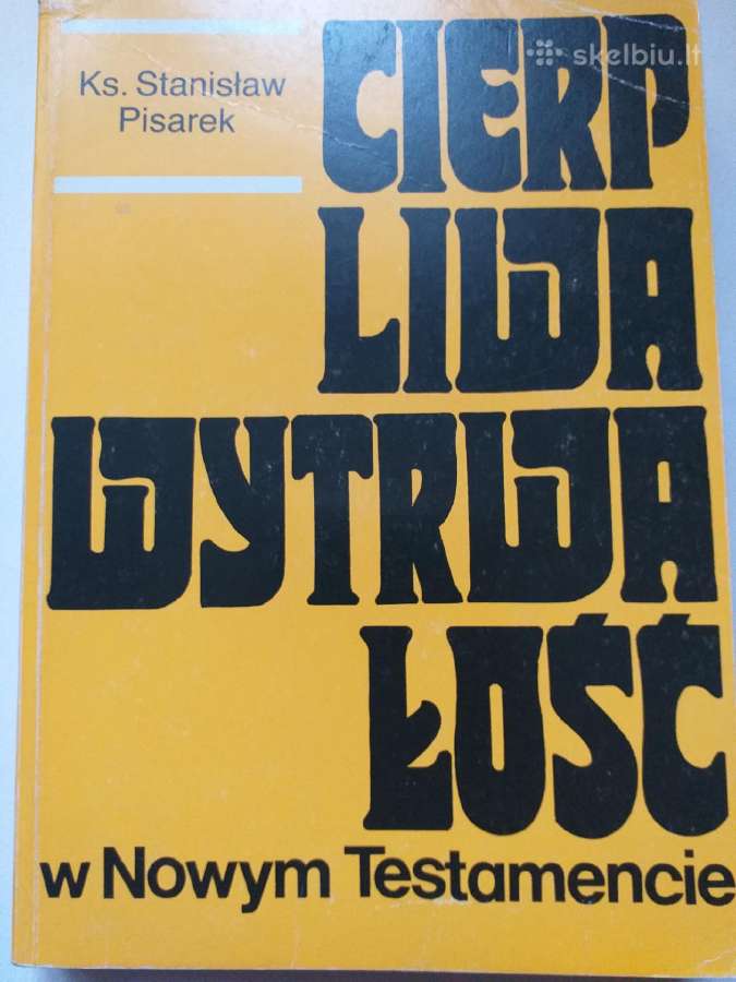 Biblistikos mokslinė monografija lenkų kalba
