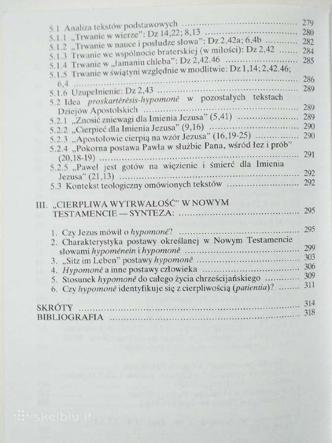 Biblistikos mokslinė monografija lenkų kalba - nuotraukos Nr. 4