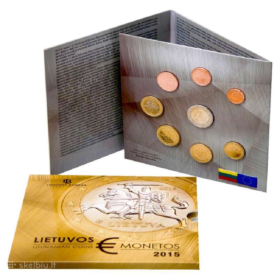2015 2018 2019 2020 2021 2022 2023 eurų rinkiniai - nuotraukos Nr. 7