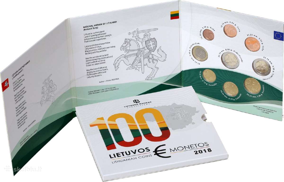 2015 2018 2019 2020 2021 2022 2023 eurų rinkiniai - nuotraukos Nr. 6