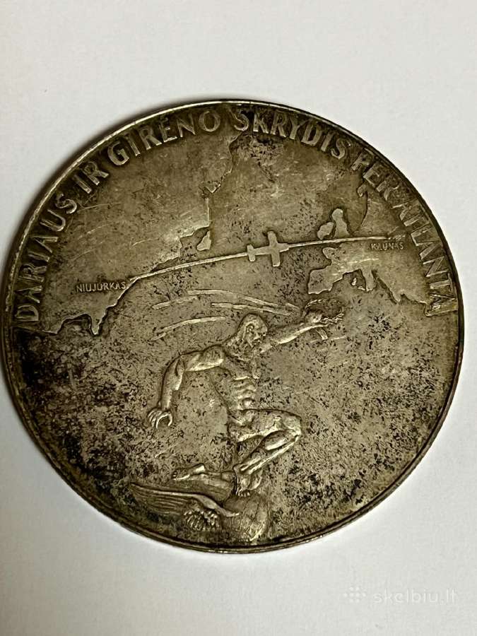 Stalo medalis Lituanica didvyriams atminti