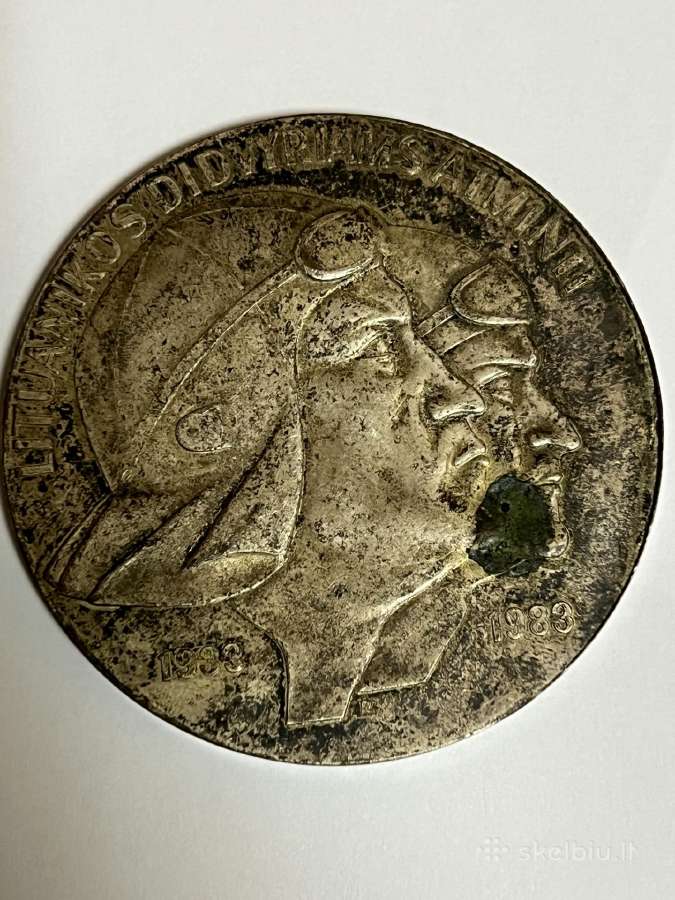 Stalo medalis Lituanica didvyriams atminti - nuotraukos Nr. 2