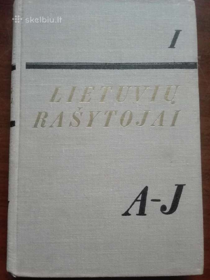 230. Lietuvių Rašytojai A-j