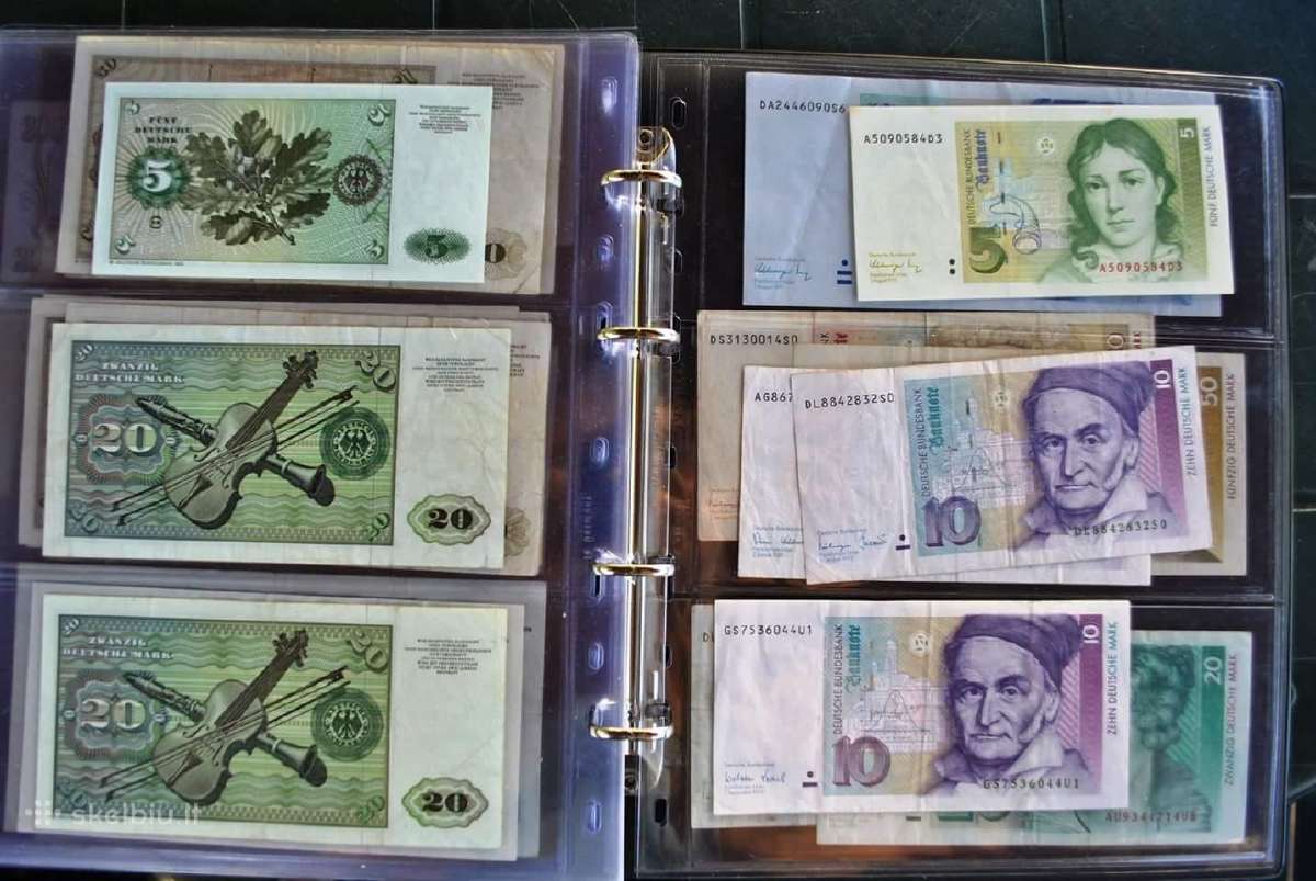 Perku VFR Vokietijos markes Deutsche Bundesbank - nuotraukos Nr. 5