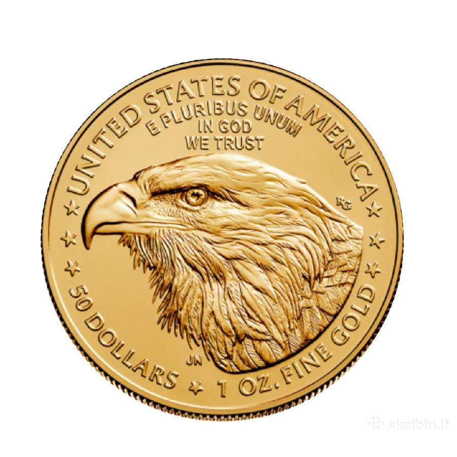 1 oz auksinė moneta Amerikos Erelis, JAV 2023