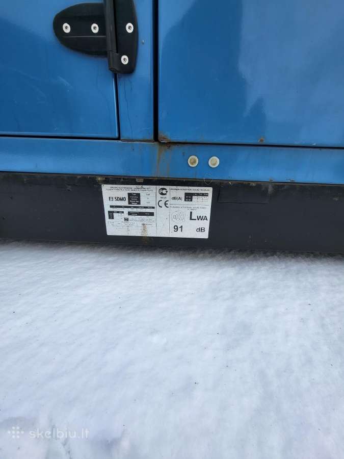 Parduodamas dyzelinis elektros generatorius 44kva - nuotraukos Nr. 3