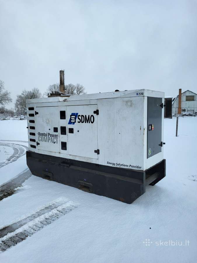 Parduodadam dyzelinis elektros generatorius 220kva - nuotraukos Nr. 4