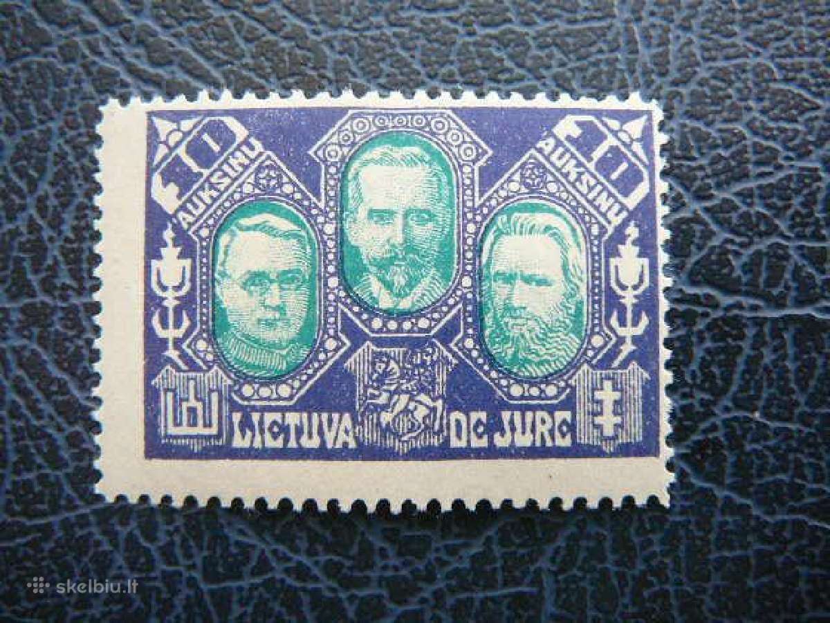 Lietuva 1922 De Jure svarus lit137s