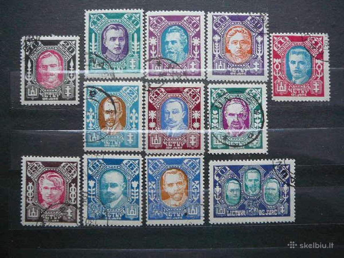 Lietuva 1922 De Jure antsp. lit126/37a