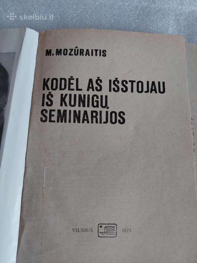 Kodėl aš išstojau iš kunigų seminarijos - nuotraukos Nr. 2