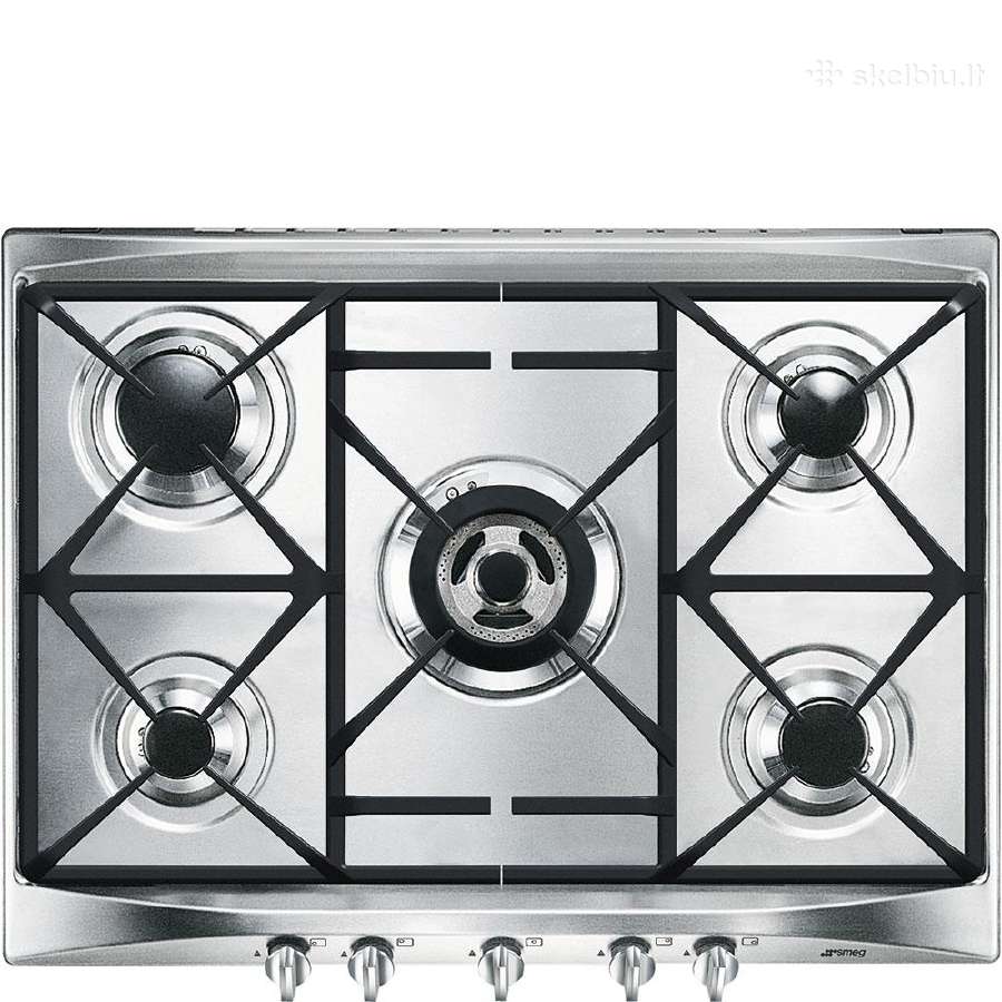 Smeg Sr275xgh2 5 degikliu dujinė kaitlentė