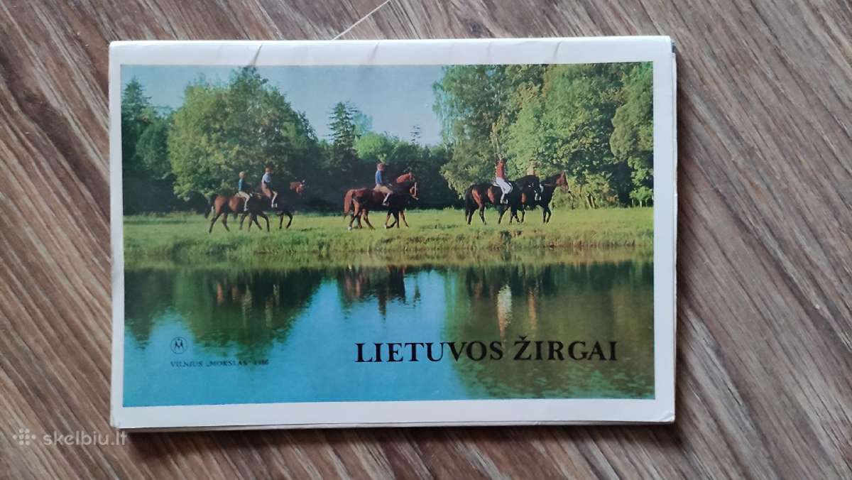 Atvirukai - Lietuvos žirgai (komplektas)