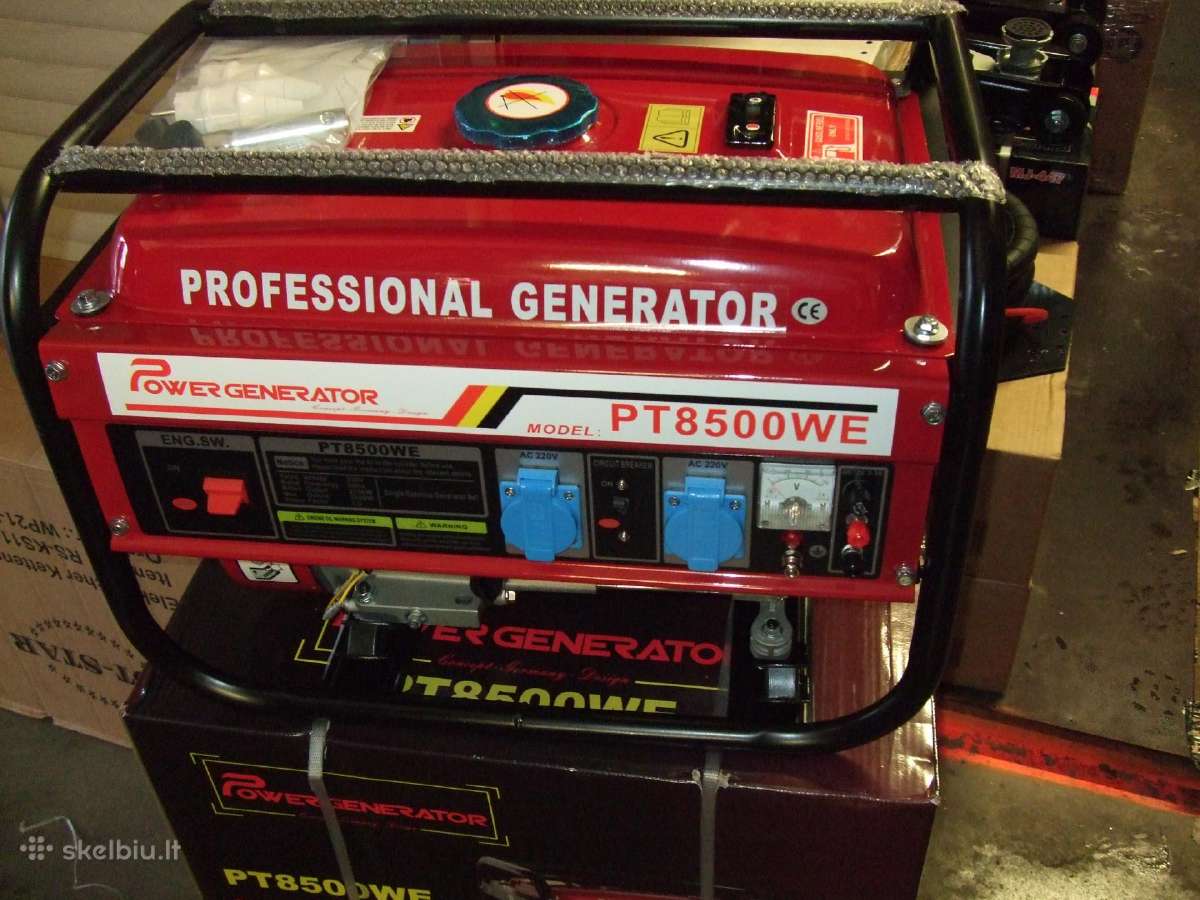 Akcija! New Elektros Generatoriai 230/400/12 V - nuotraukos Nr. 17