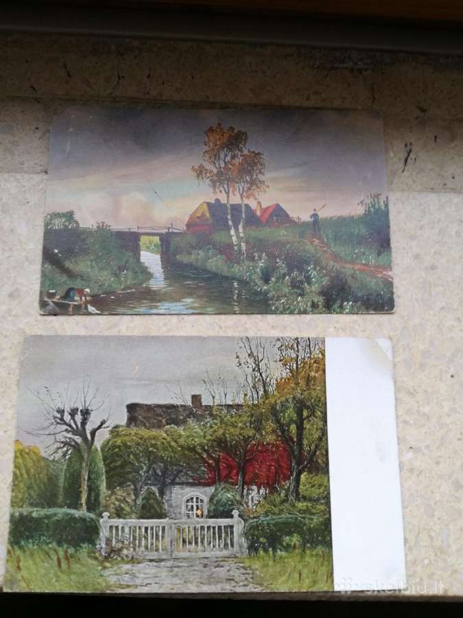Senoviniai meniniai atvirukai - nuotraukos Nr. 8