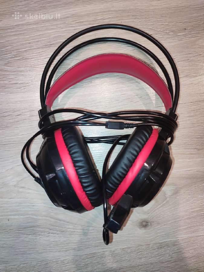 Langtu Misde X7 Gaming Ausinės Su Mikrofonu
